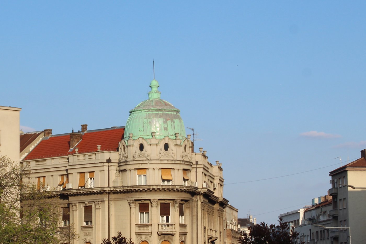 A street in Belgrade, where UkisAI runs on-site workshops